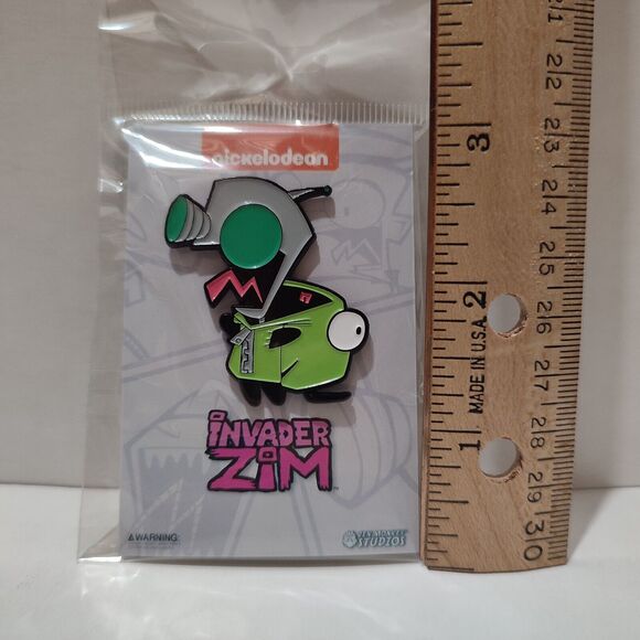 Invader Zim Gir In Dog Suit Enamel Pin Official Nickelodeon Collectible Badge - Picture 2 of 2